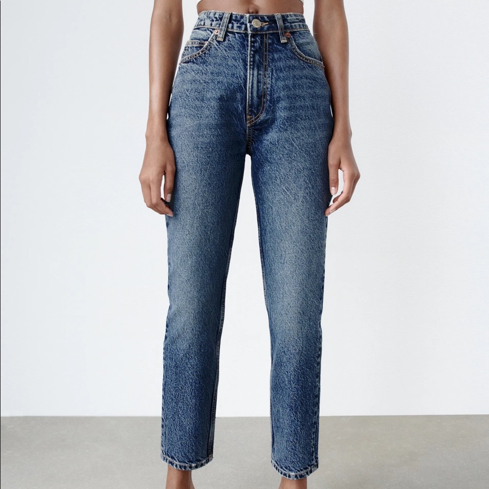 Zara mom jeans. NWT